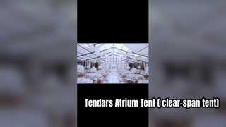 Tendars Atrium Tent-project in Groot-Brittannië
