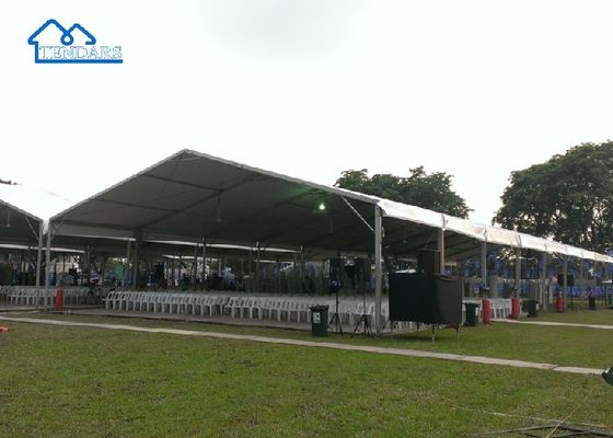 kopen 6061/T6 Aluminium 6x12m zware dienst Marquee tent brandwerend Canopy Clear Span voor commerciële evenementen online vervaardiging