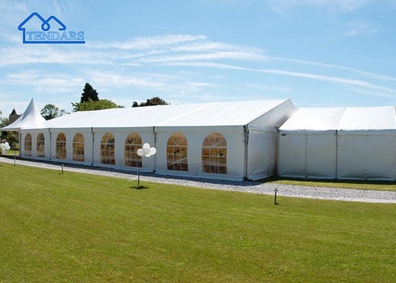kopen All-Weather Poolside Party Marquee Tents Waterdicht PVC Aluminium Alloy Frame Super Canopy Structure online vervaardiging