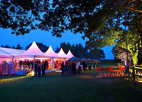 kopen UV-bestendige feestmarquee tenten winddicht voor evenementen bruiloften tent voor verjaardagsfeest thuis online manufacture