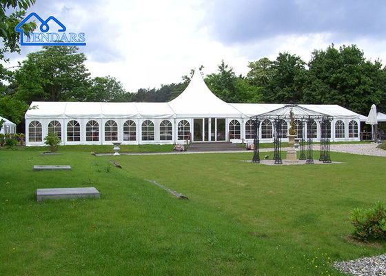 kopen Dikke PVC-materiaal bruiloft tent voor de receptie vlamvertragend online manufacture