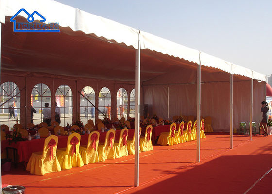 kopen Aluminium magazijn PVC dakafdekking Marquee-evenementtent voor bruiloft, feest, magazijn, enz. Event-marquee-tent online vervaardiging