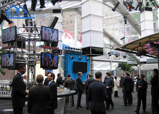 kopen Buiten aangepaste evenementen tent Aluminium Mega tent Voor bruiloft, feest, evenement, ceremoniezaal En dus evenement Marquee tent online vervaardiging