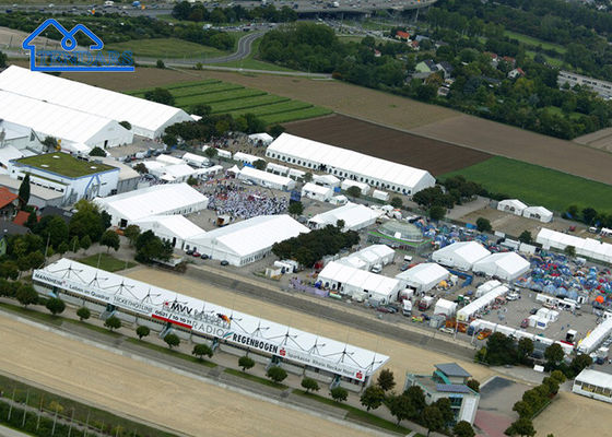 kopen Outdoor Custom Flame Redartant/UV-bestendig/Waterdichte Event Marquee Bruiloft Tent online vervaardiging