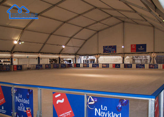 kopen Versterkt staal 20x30m Sportzaal tent Brandbestendige dekking Duidelijke span voor sporttraining online vervaardiging