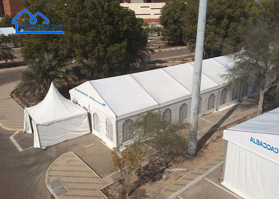 kopen 6061/T6 Aluminium 10x10m Heavy Duty Marquee Tent Brandvertragende Luifel Sneeuwbelasting voor Industrieel Gebruik online vervaardiging