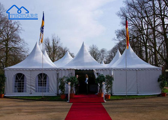 kopen Waterdicht Outdoor Trade Show Event Frame Aluminium Alloy Marquee Pagoda Tent s online vervaardiging