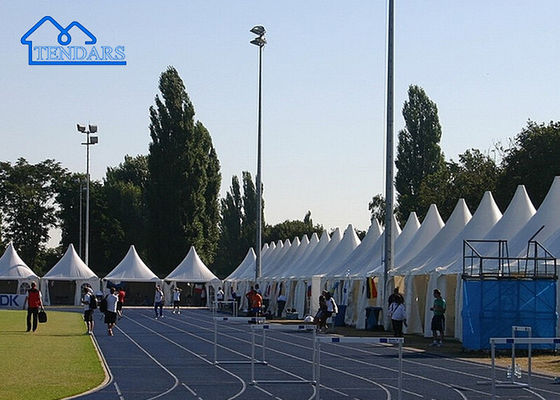 kopen Warm te verkopen Grote feesten Hoogste piek frame tent evenementen Marquee met materiaal online vervaardiging