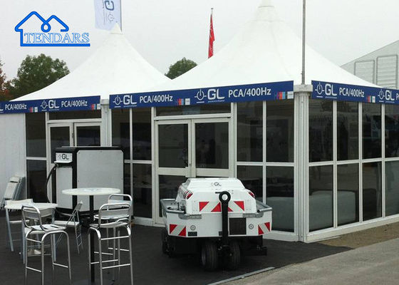 kopen Aluminiumpagoda tent voor evenementen trouwfeest tent online manufacture