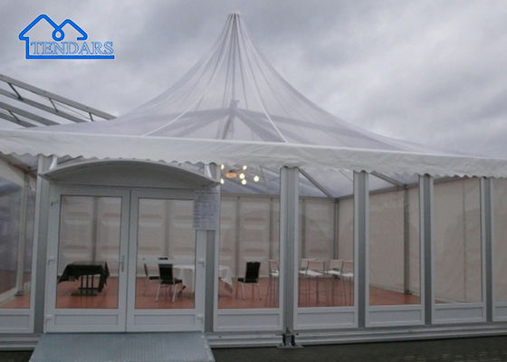 kopen Brandvertragend vouwbaar Pop Up Tent Display Party Wedding Event Aluminium Pagode Marquee Tents Custom Print Logo online manufacture