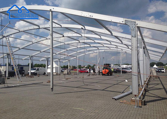kopen Glas wand tent helder luxe bruiloft Matquee Aluminium boog frame Out Door Party Arcum Event tent online vervaardiging