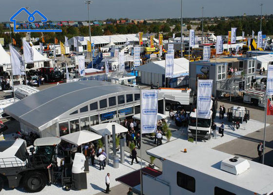 kopen Nieuw ontwerp gebogen aluminium frame boog tenten voor commercieel banket huwelijksfeest, handelsbeurs evenement etc. online manufacture
