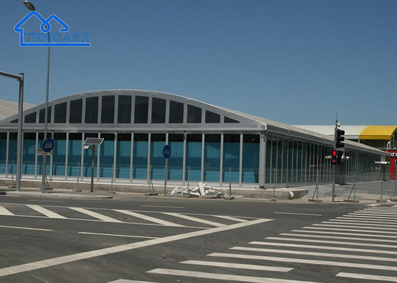 kopen Brandbestendige Arcum Tenten Event Marquee Tent Met Glas ABS Panel Solid Wall Festival Dome Tent online manufacture