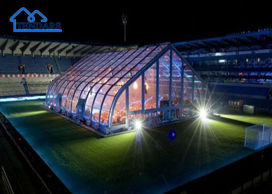 kopen 12x20m Sportzaal tent Heavy Duty Aluminium Column Vrije UV-bestendige stof voor multi-sport faciliteit serie 140 online vervaardiging