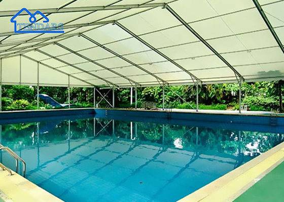 kopen Kolomvrij 25x40m Sportzaal tent gegalvaniseerd staal all-weather schelp voor multi-sport faciliteit online vervaardiging