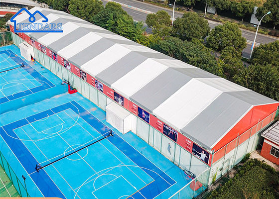kopen 15x30m waterdicht PVC membraan Sportzaal Tent Aluminium legering Windbestendige voor Indoor Stadium Serie 145 online vervaardiging