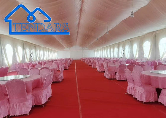 kopen A-vorm Aluminium Permanente Teepee Marquees Voor Outdoor Wedding Party Event Wedding Canopy Frame online manufacture