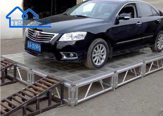 kopen Hot- Customized Aluminium Stage Truss, Aluminium Moving Stage, Pop Out Door Stage Platform voor Concert online vervaardiging