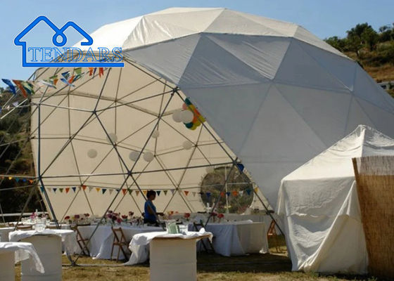 kopen Vlamvertragend/UV-bestendige/waterdicht buiten Diy Geo Dansdome tent / Yoga Dome tent / Event tent online vervaardiging