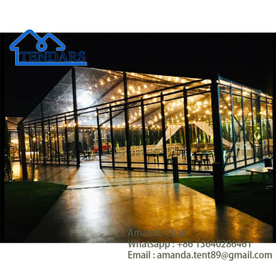 kopen Buitentent voor bruiloften en feesten Glaswand helder, mooie feesttent online manufacture