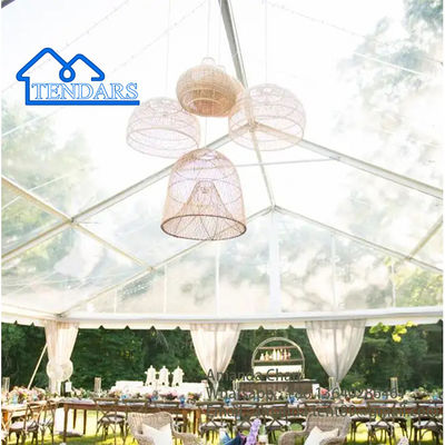 kopen Doorzichtige feesttent Huwelijkstent Voor feest evenement Handelsbeurs Duurzame buitentent Online kopen online manufacture