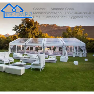 kopen Comfortabel Mooi Aluminium Ruimte Huwelijk Een Vorm Tent/Een Ruimte Transparante Marquee Tent online manufacture