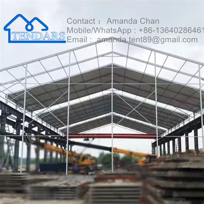 kopen Outdoor Custom Storage Tent Winter Aluminium Frame Waterdicht Warehouse Tents online vervaardiging
