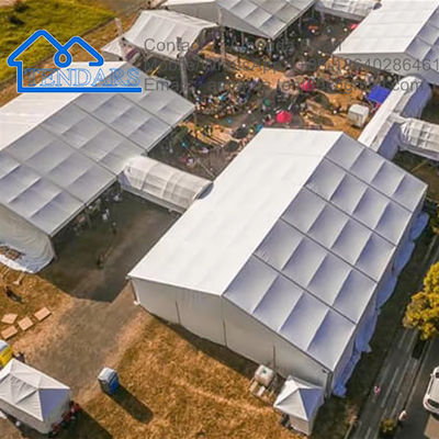 kopen Custom Size PVC Tent Warehouse Wit opslag tent Tijdelijk opslag tent Voor industriële opslag online manufacture