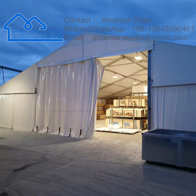 kopen Buiten PVC Canopy met grote opslag tent voor magazijnen en garages Buiten commerciële structuur online vervaardiging