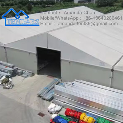 kopen Gepersonaliseerde maat Waterdicht Aluminiumstructuur Warehouse Tent Industrial Canvas Storage Tent online manufacture