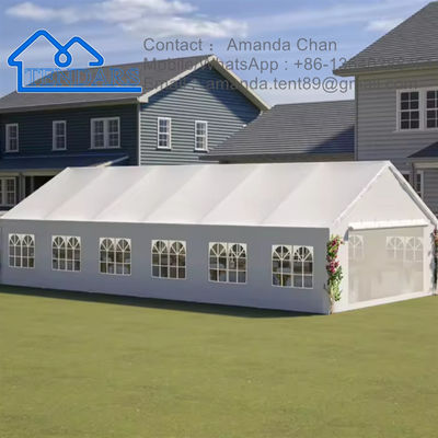 kopen Outdoor Kleur & grootte Custom Heavy Duty Waterdicht kerk feest bruiloft Marquee tenten voor evenementen online vervaardiging