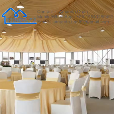 kopen Makkelijk te installeren buitentent Aluminium legering Grote bruiloft tentoonstelling Zware dienst Marquee tent online manufacture