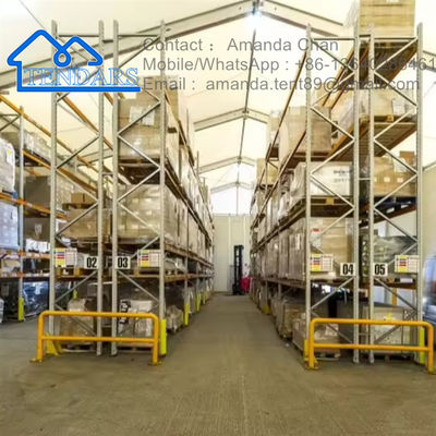 kopen Gepersonaliseerd Grootte Wit Commercieel Zwaar Aluminium Frame Marquee Pvc Canopy Bergingstent online manufacture