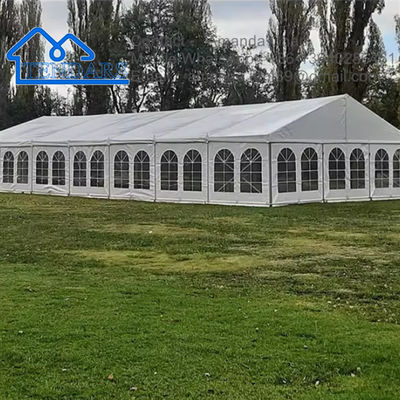 kopen Luxe Heavy Duty Outdoor Custom Grote Aluminium Alloy Frame Bruiloft Marquee Tent online manufacture