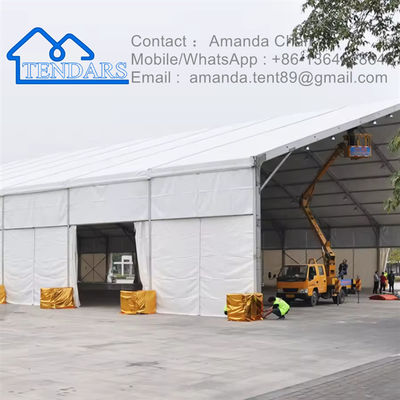 kopen 4x4m waterdicht PVC-dak zware markeertent zware aluminium zware ankers voor handelsbeurzen online vervaardiging