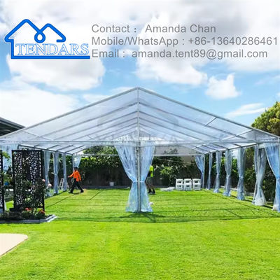 kopen Heavy Duty Aluminium Marquee Tent Voor Bruiloft Transparent PVC Party Tent online manufacture