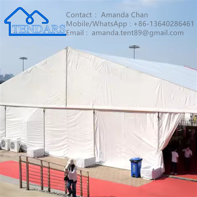 kopen Buiten Grote Gepersonaliseerde Witte Bruiloftsreceptie Marquee Aluminium Feest Event Marquee Tent online manufacture