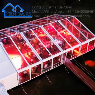 kopen Outdoor Customized Modern Waterproof Aluminium Frame Wit PVC Marquee Tent Voor trouwfeest Event online manufacture