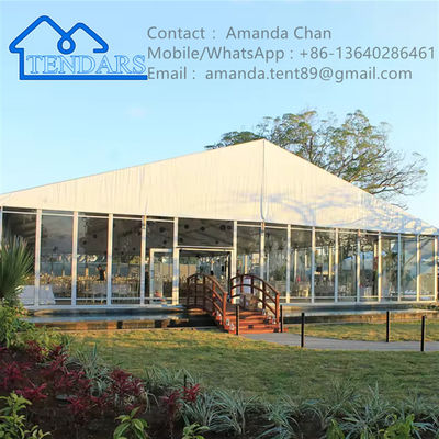 kopen Buiten grote op maat gemaakte luxe pvc witte commerciële pakhuis tenten bruiloftsfeest marquee online manufacture