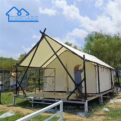 kopen Buitenhuis Tent Windbestendige Waterdichte Tarpaulin Luxe Tent Voor Hotel online manufacture