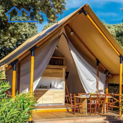 kopen Fabriek Luxe Waterdicht Camping Hotel Accommodatie Safari Tent Voor buiten online manufacture