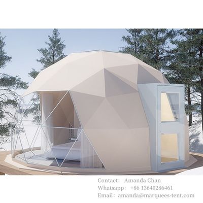kopen Conserverende Glamping-koepeltent met hoge temperatuurbestendigheid, Glamping-hoteltent online vervaardiging