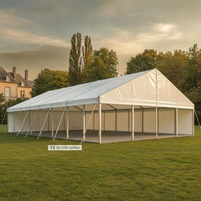kopen Europese CE EN 13782 Certified Party Marquee Tents Waterdicht Aluminium Frame Outdoor Event Canopy Structure online vervaardiging