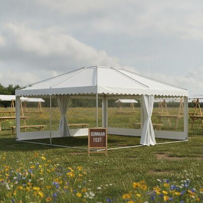 kopen Snelle montage Lichte partijtent Draagbare aluminium frame voor Zweedse zomerfeesten Markten online vervaardiging