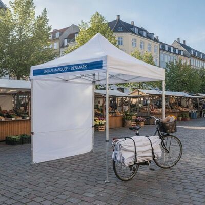 kopen Compacte pop-up draagbare partytent, fietstransportvriendelijk ontwerp voor stedelijke buitenmarkten in Denemarken online vervaardiging