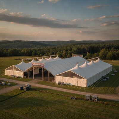 kopen Grote capaciteit Festival Concert Event Party Marquee Tent Modulair uitbreidbaar ontwerp voor muziekfestivallocaties in Polen online vervaardiging