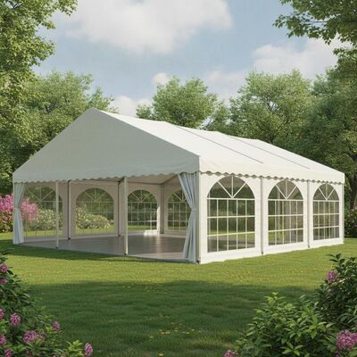 kopen Vietnam Commerciële Heavy Duty Party Marquee Tent Versterkte Aluminium Event Shelter Dubbellaags Dak online vervaardiging