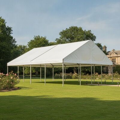 Kopen Gable Roof Party Tent Aluminium Frame Waterdichte Afdekking voor Buiten Tuin Festival online vervaardiging