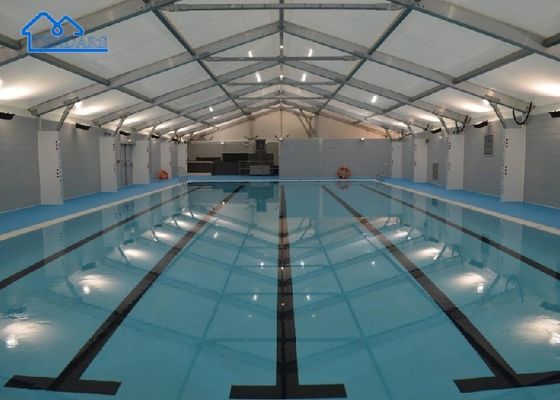 Persoonlijke permanente sporthal tent met oppervlakte oxidatie behandeling weer tenten voor sport