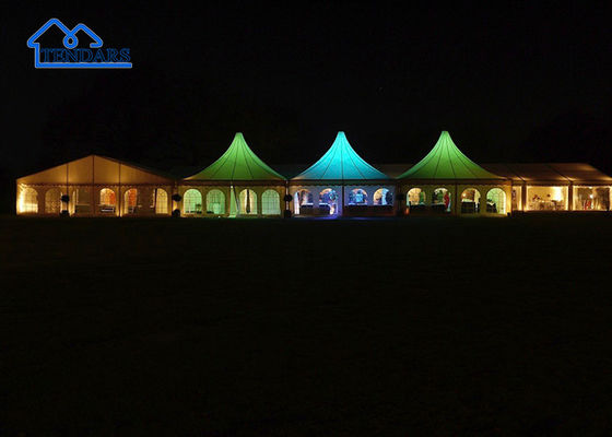 Custom Party Marquee Tents Met Aluminium Alloy Frame PVC Waterdicht